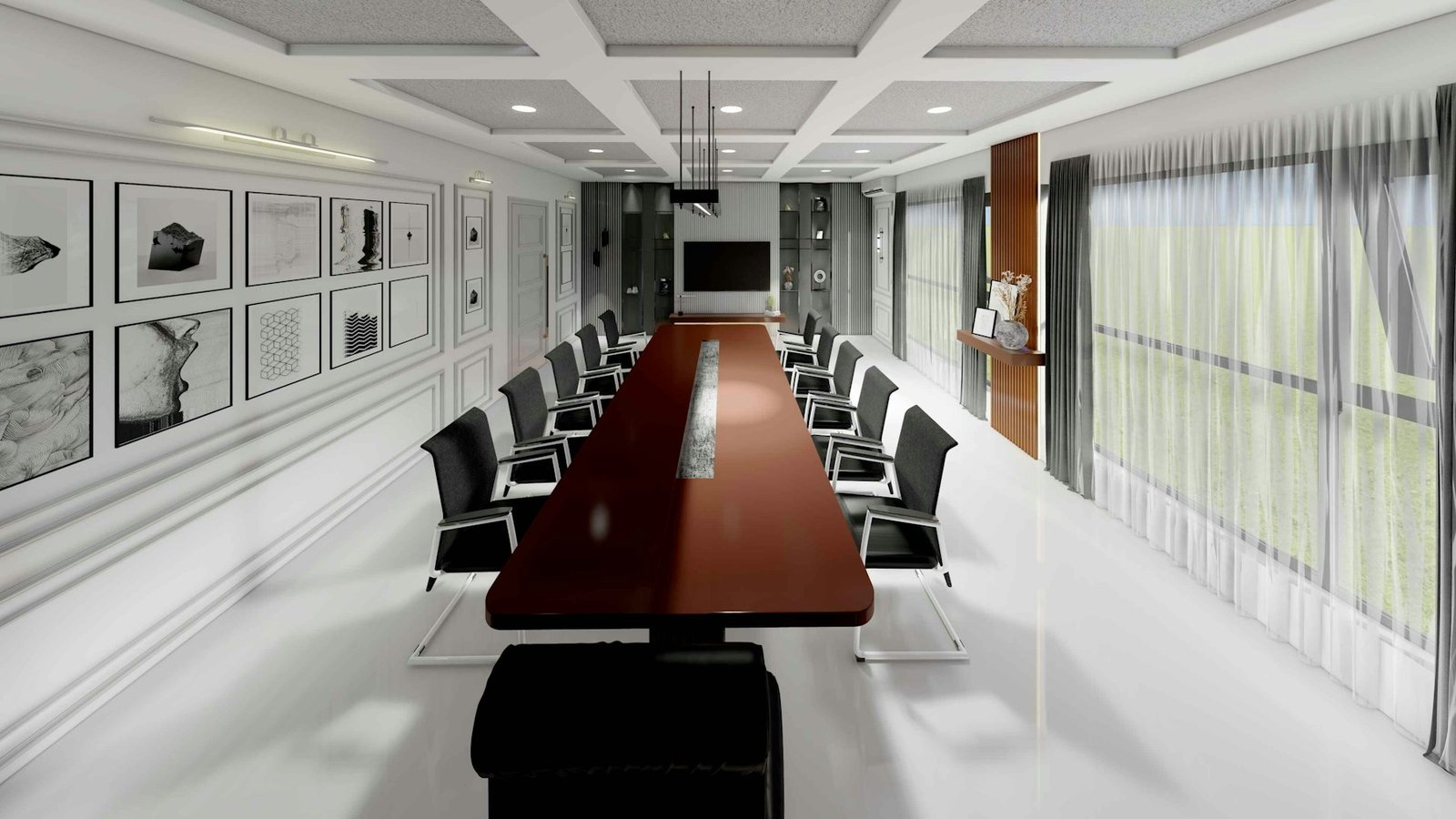 Executive boardroom